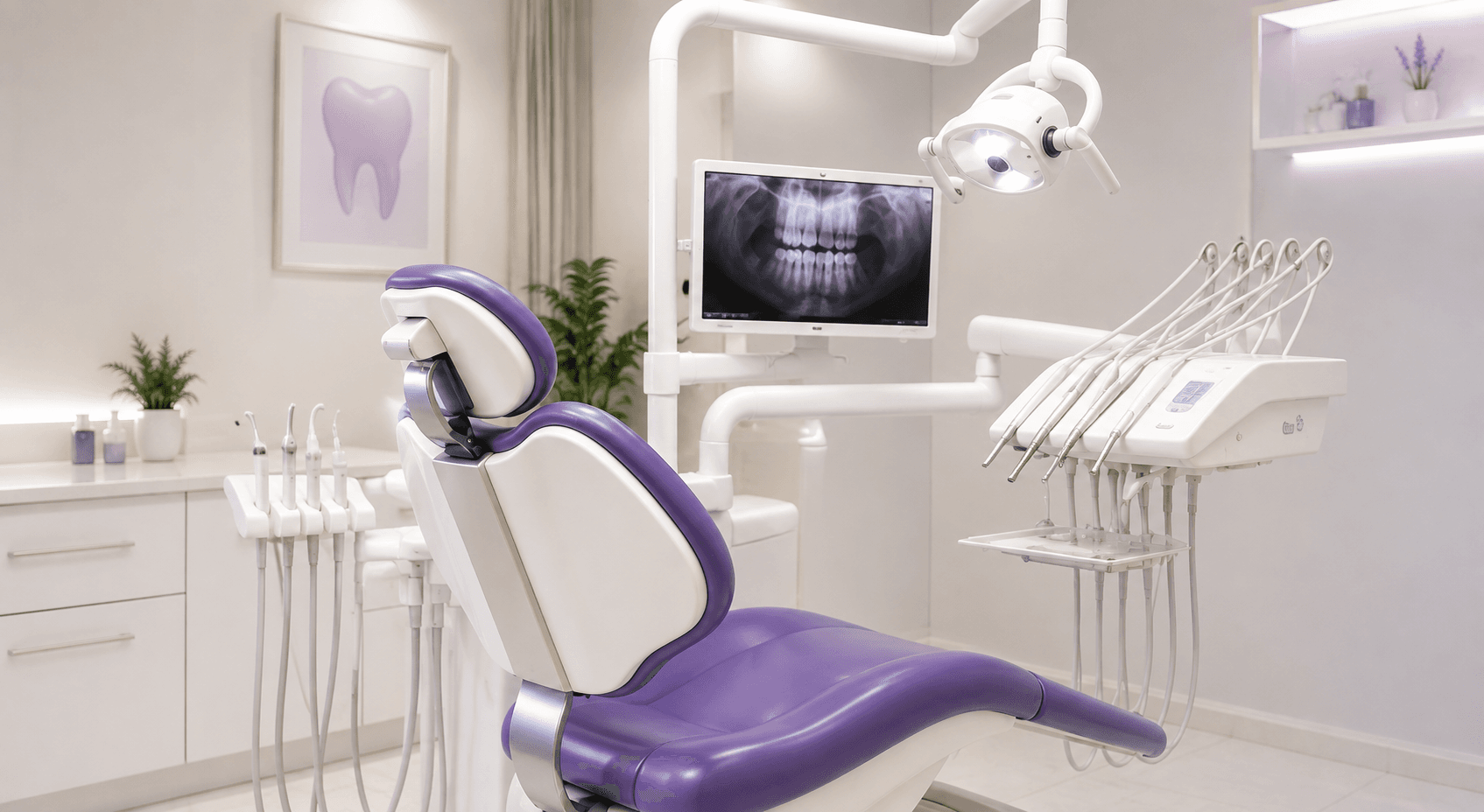 Treatment room at Rishita Dental & Aesthetic Clinic